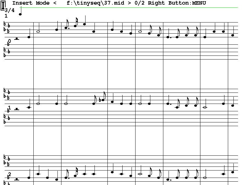 Tiny Midi Sequencer software